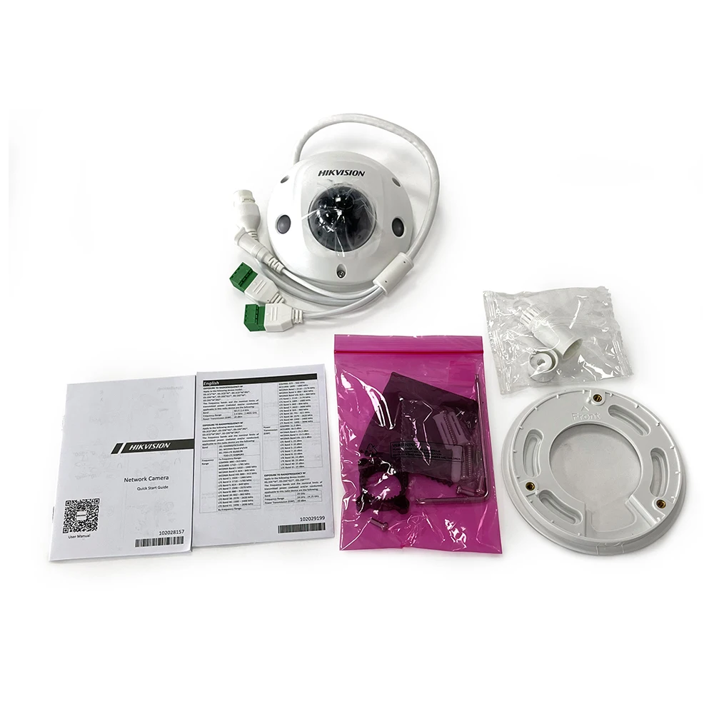 Hikvision DS-2CD2543G2-IS Replace DS-2CD2543G0-IS 4MP AcuSense Fixed Mini Dome Network IP Camera POE IP67 IK08