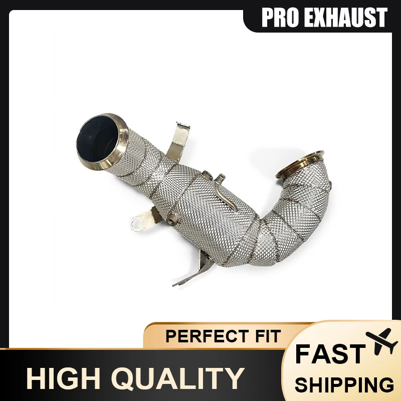 

PRO Contach Heatshield Downpipe for Mercedes-Benz A45 A45S AMG W177 M139 2.0T 2019+ Racing Downpipe