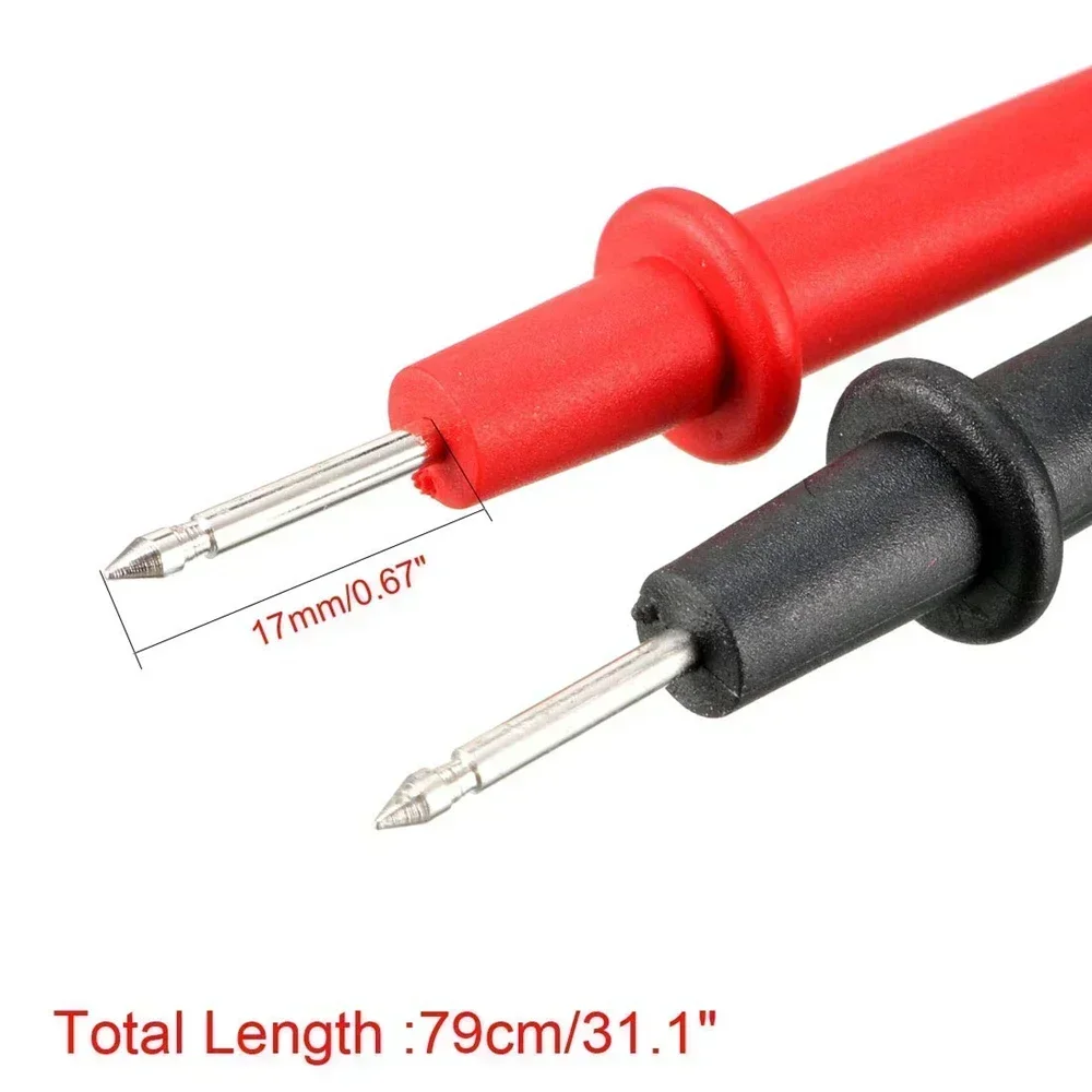 1000V 10A Universal Needle Point Multi Meter Test Probe / Lead For Digital Multimeter Wire Pen Cable Multimeter Tester
