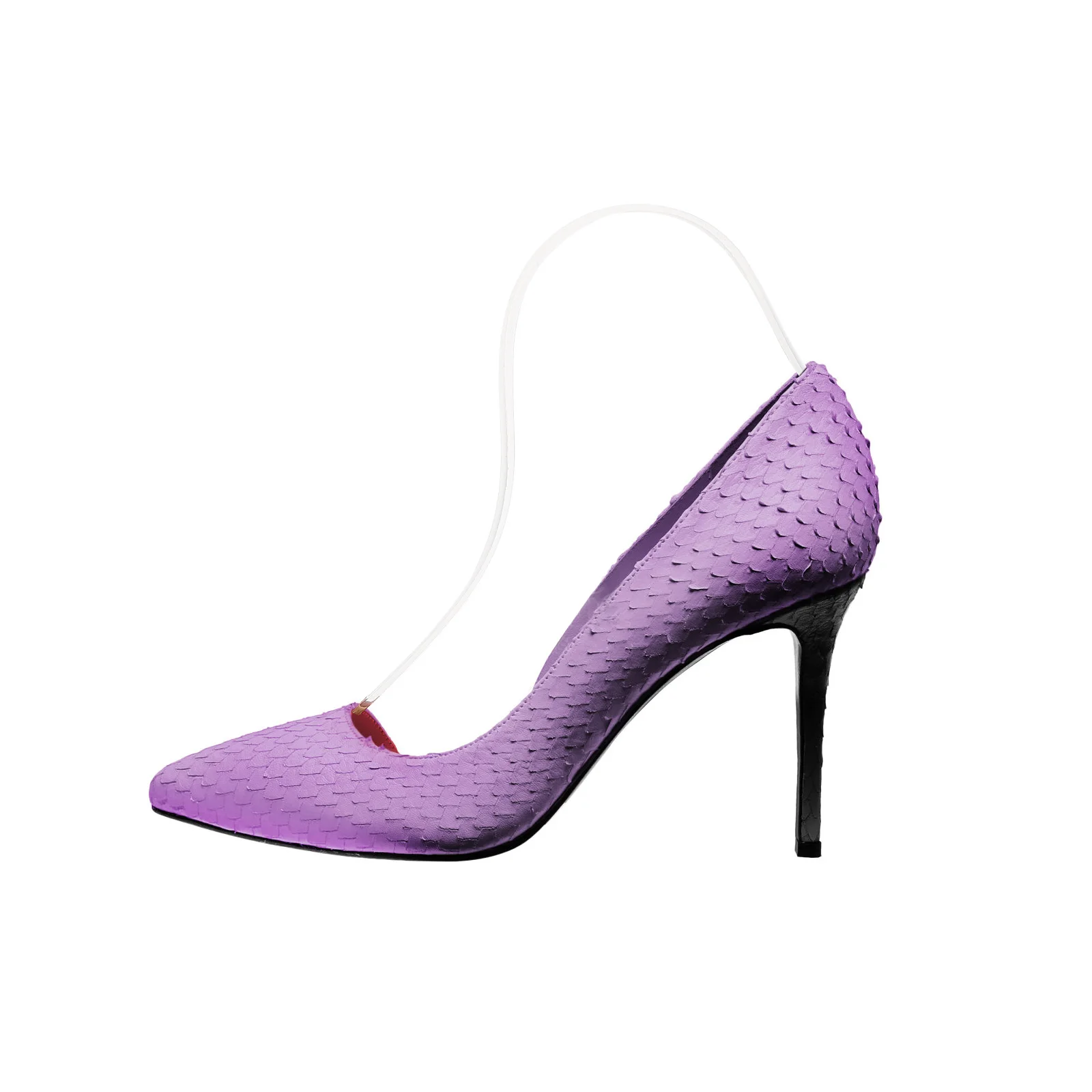 5 قطعة رف الأحذية ل S عالية الكعب النساء عرض تخزين الاكريليك رف شاشة الرف قوس القدم برودة دعم شفاف