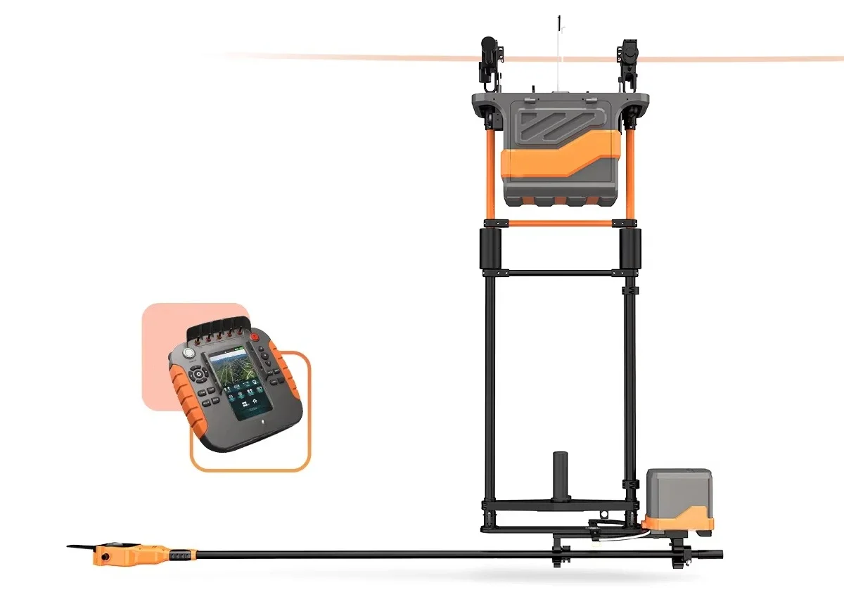 Electric Tree Obstacle Clearing Robot for Power Line Maintenance