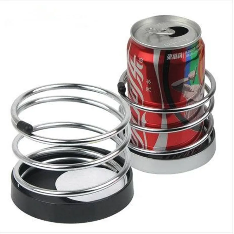 Car Spring Drink Holder Universal Auto Dashboard Water Cup Beverage Holder Stand Mount Organizer Car Accessories