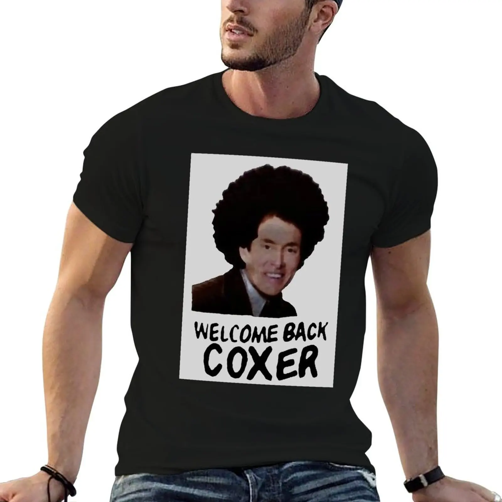 Scrubs - Welcome Back Coxer T-Shirt Big Size Crew Neck T-Shirt
