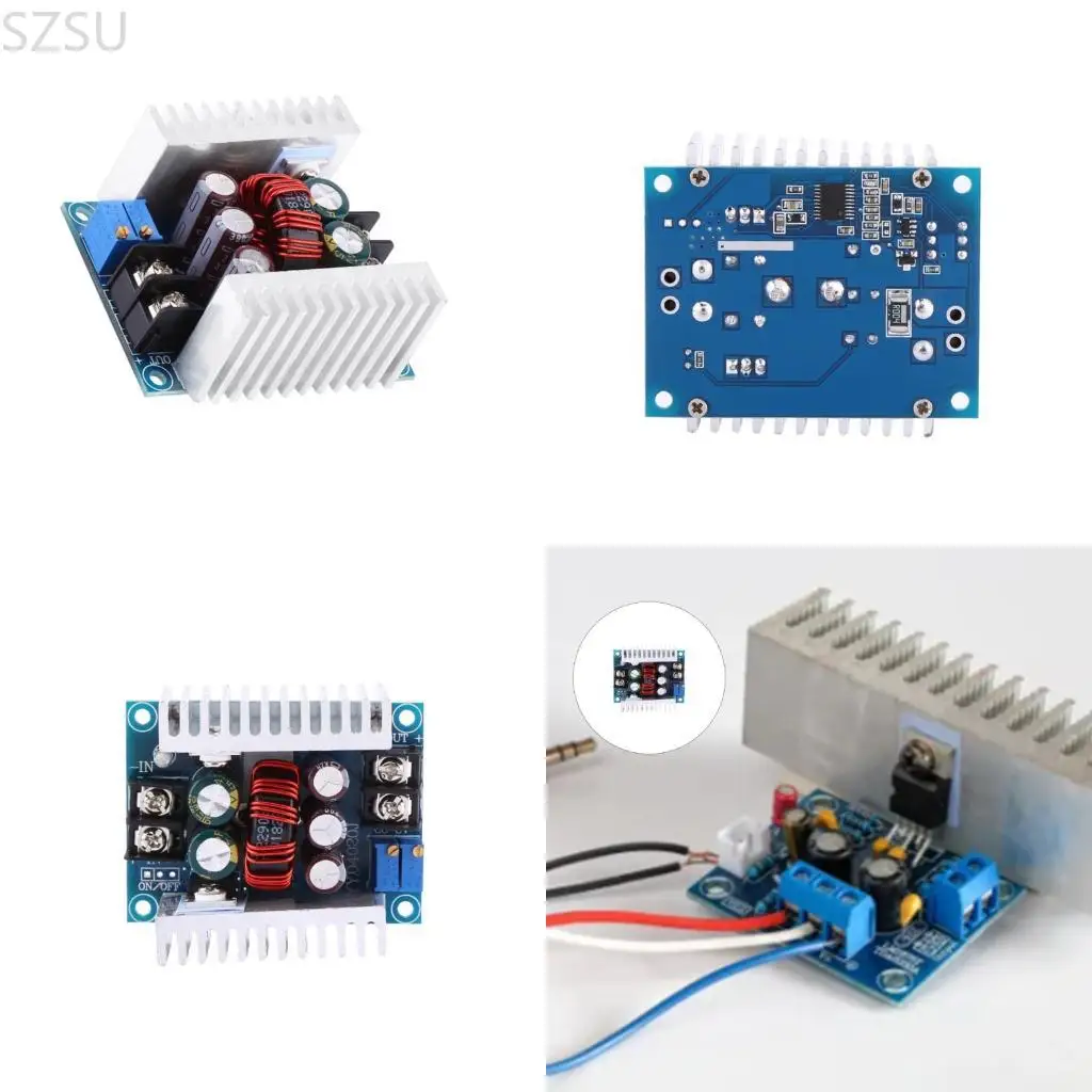 SZSU 300W 20A 6-40V to 1.2-36V Stepping Down Module Adapter Adjustable Power Supply