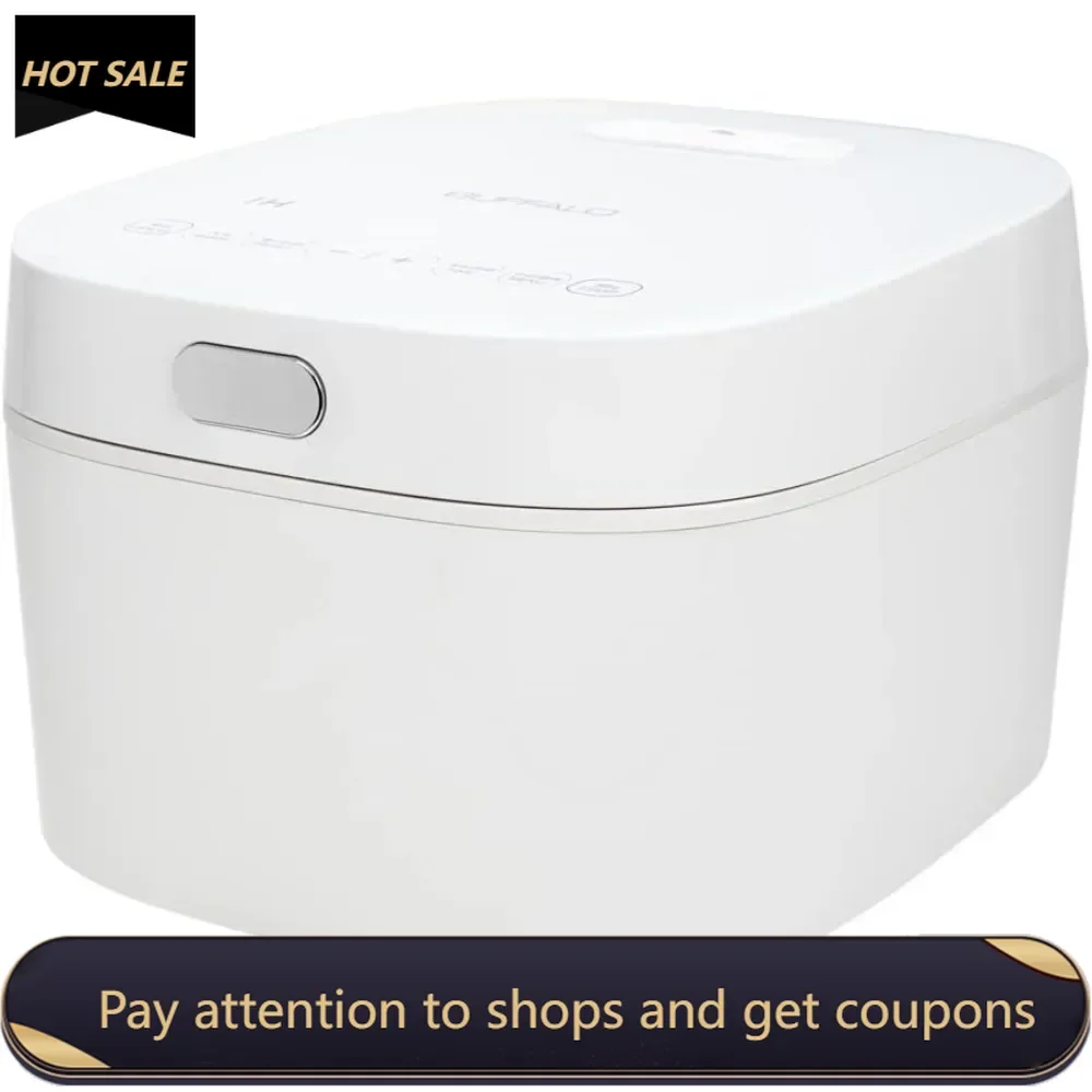 

White IH SMART COOKER, Rice Cooker and Warmer, 1 L, 5 cups of rice, Non-Coating inner pot, Efficient, Induction Heating (5 cups)