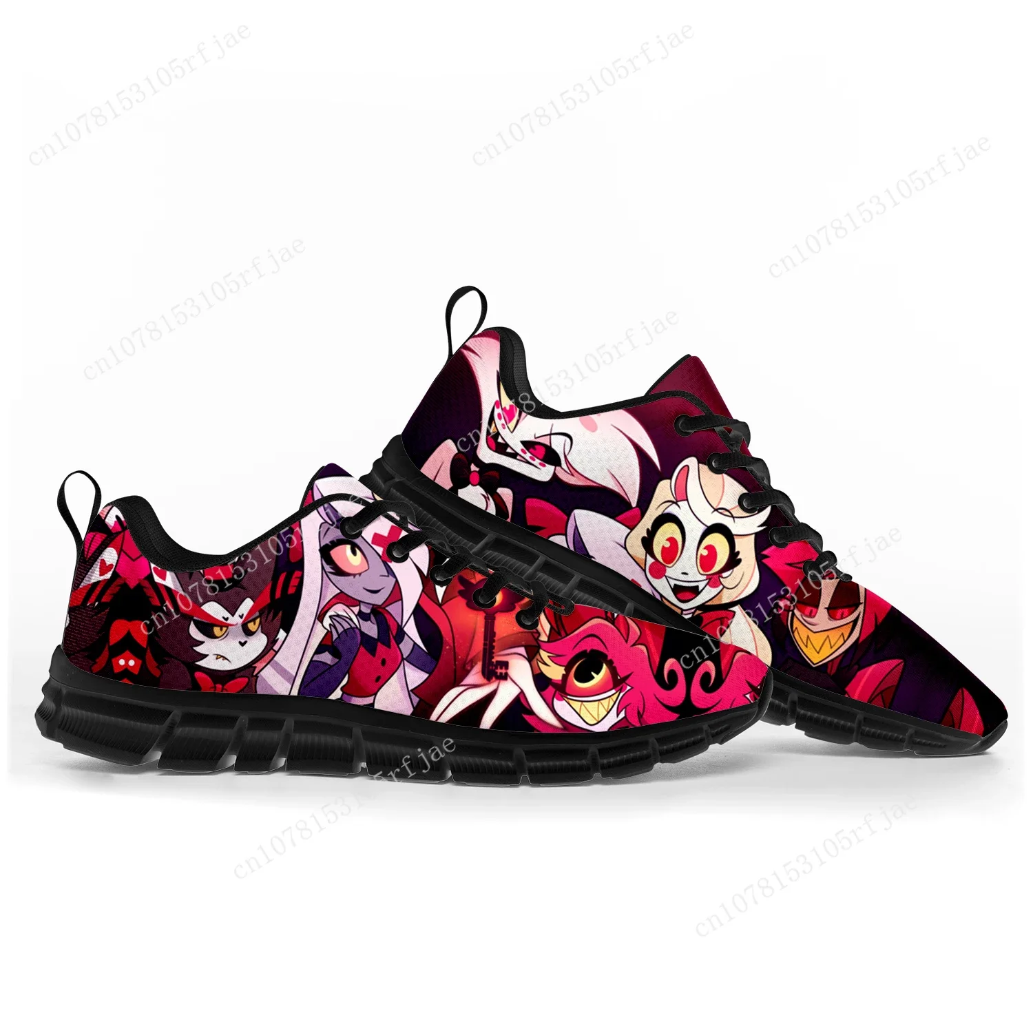 Cartoon H-Hazbin Hotel Sports Shoes Mens Womens Teenager Kids Children Customized Sneakers Tailor-Made Shoe High Quality Couple