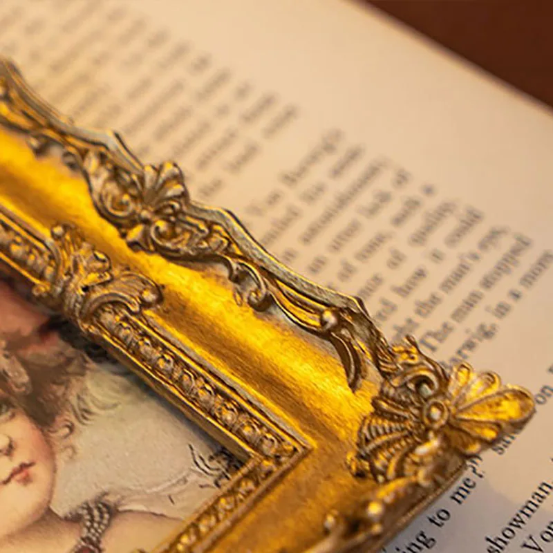 Retro Photo Frame European Style Picture Frame Decorative Wedding Square Resin Photo Frame Fine ID Frames Home Decor Baby Frame