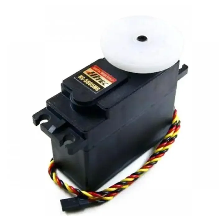 

Hitec HS-5805MG Giant Scale Metal Gear Digital Digital Mega Servo Motor 0.2 sec 275 oz Torque For .60 larger aircraft, 1/4 car