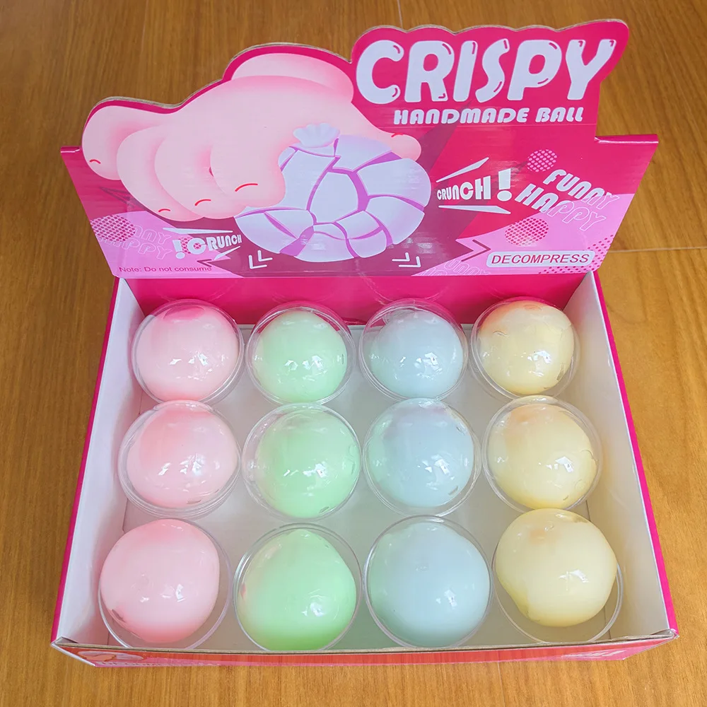 Squishy Stress Balls Slow Rebound Wax Skin Squeeze Toy Sensory Fidget Toy Soothing Relieving Stress For Kids Adult Party Gifts view 6