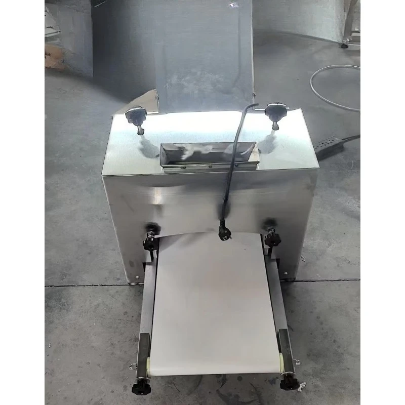 Stainless steel automatic dumpling skin machine, sanitary wonton skin machine for food processing
