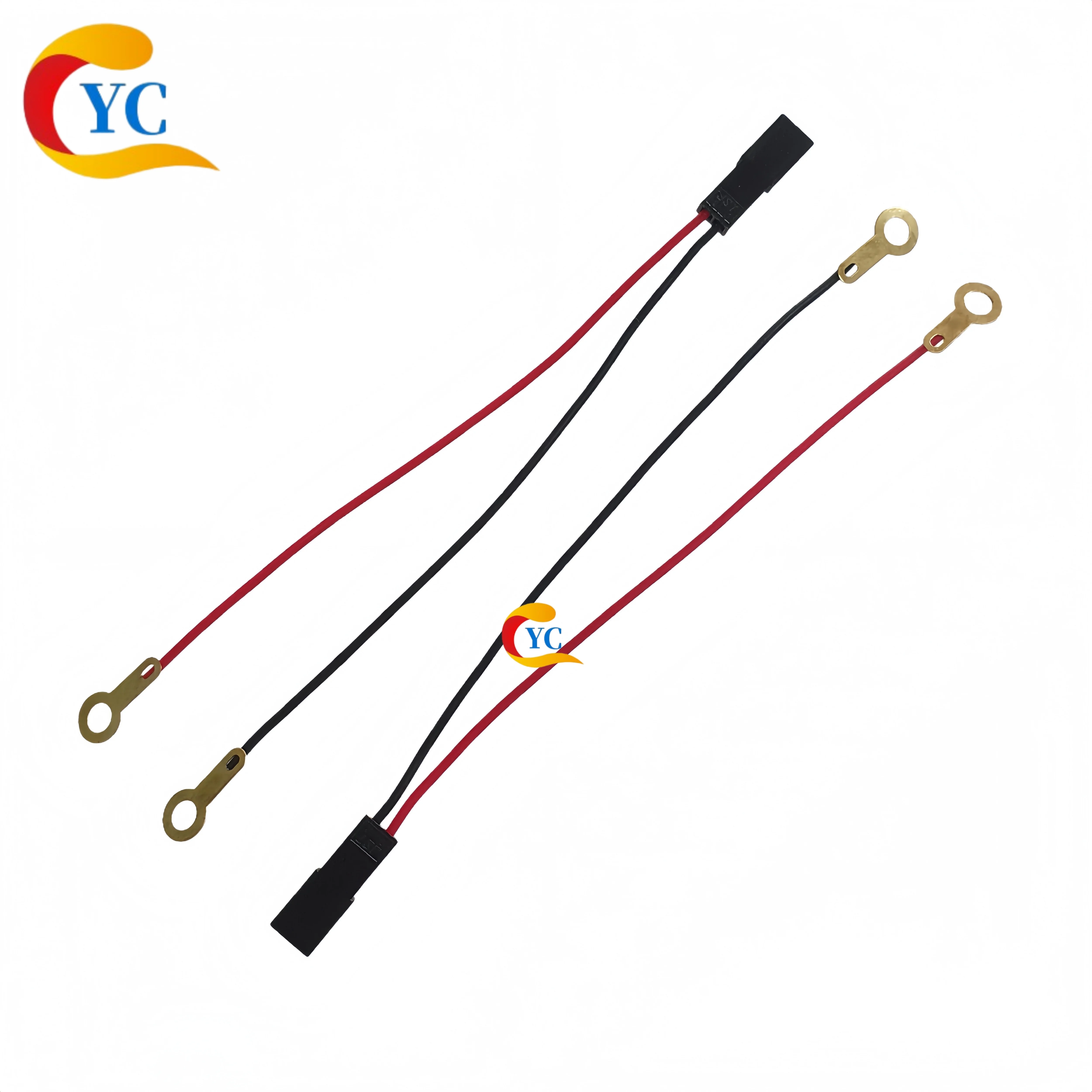 Cavo plug-in Jst Cavo terminale 2P Spina di ricarica a gomito di tipo C Cavo di collegamento Syp Connettore di collegamento aereo di aggancio di alimentazione Cavo Dupont maschio e femmina rosso e nero