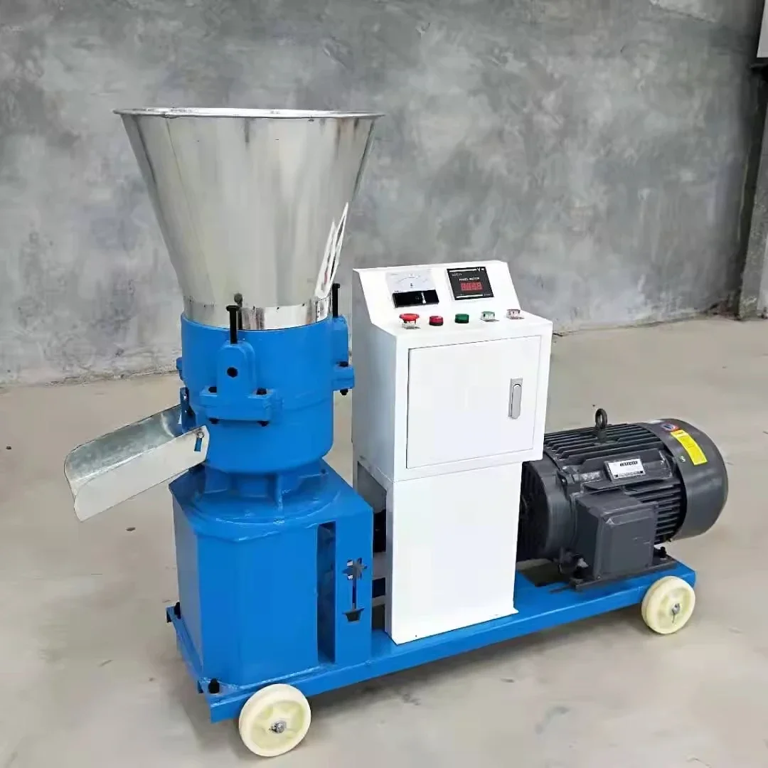 Poultry Animal Pellet Feed Machine Pellet Mill For Cattle Feed