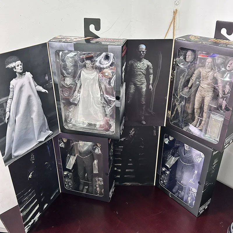 Universal Monsters Ultimate Frankenstein Action Figure Bride of Frankenstein Figure Collectible Model Toys Doll Hallowen Present