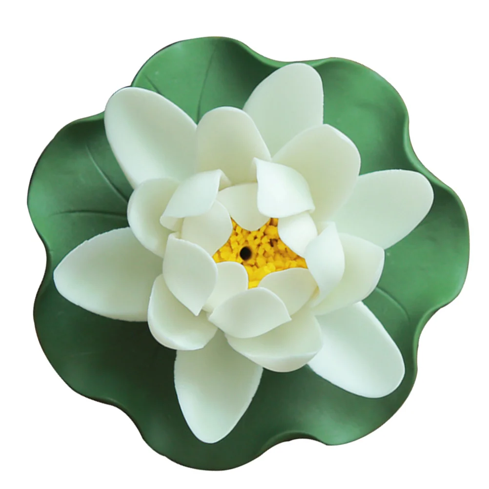 

1Pcs Lotus Flower Ceramic Incense Burner Elegant Design for Relaxing Sauna Yoga Aroma Therapy Holder Lotus Flower Incense Burner