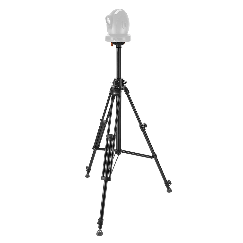 

E-IMAGE PSK01 Geared Aluminum Alloy Tripod With Flexible Rising Center Column QR Adapter Max Working Height 2.3M For PTZ Camera