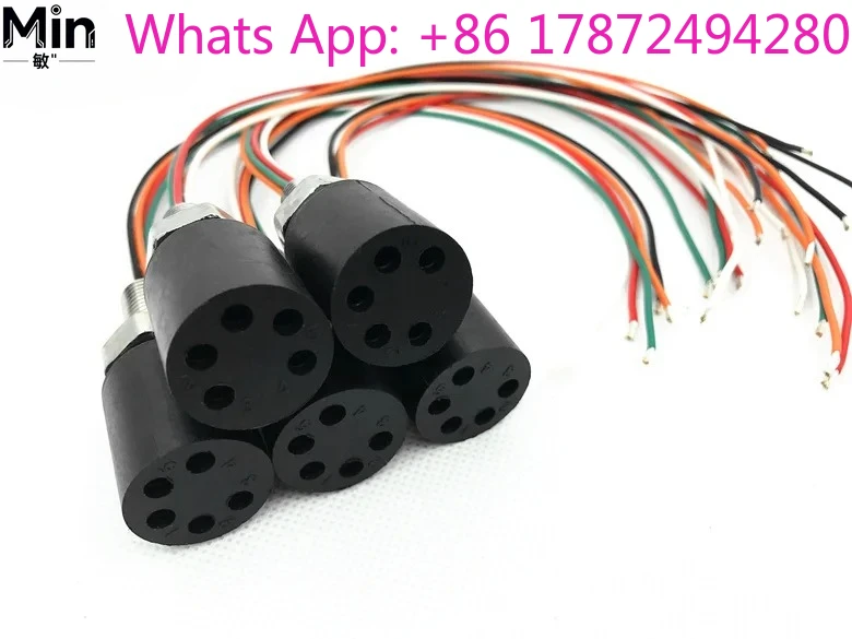 BH5F 5-Pin Circular Deep Sea Waterproof Cable Connector Male Female Underwater Subsea Equipment Connector