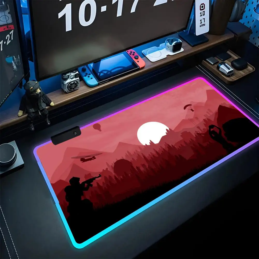 Rust 2013    Mouse Pad  game RPG 40x90cm Mouse Mat Gaming Mousepads LED Keyboard Mats Luminous Desk Pads Mouse Pad For PC