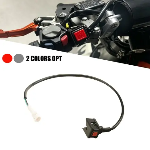 For KTM HUSQVARNA YAMAHA KAWASAKI SUZUK HONDA KAYO BOSUER Motorcycle Parts Universal ATV UTV ON/OFF Engine Start Stop Switch