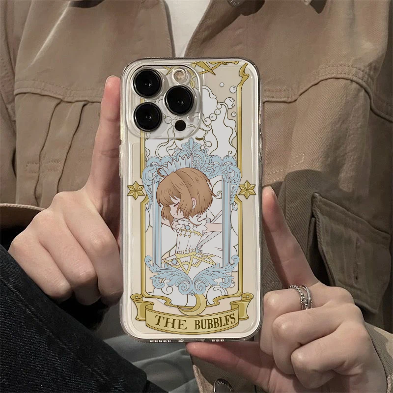 Cardcaptor Sakuras Anime Hot Phone Case For Samsung S24 S23 S22 S21 S20 S10 FE Note20 Note10 Plus Ultra Lite 5G Clear Soft Cover