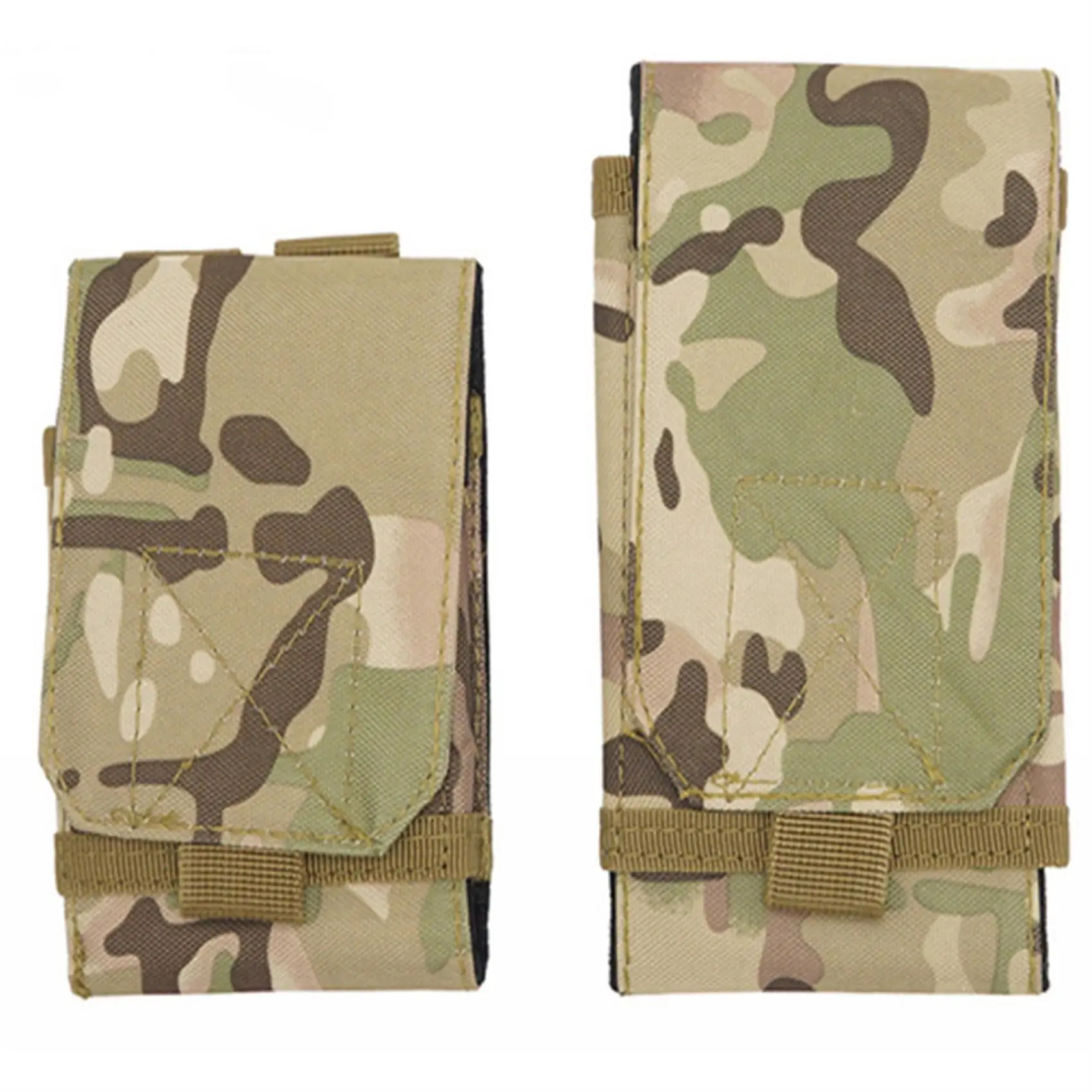 Outdoor Camouflage Bag Army Phone Holder Sport Waist Belt Case Waterproof Nylon Sport Camo Bags