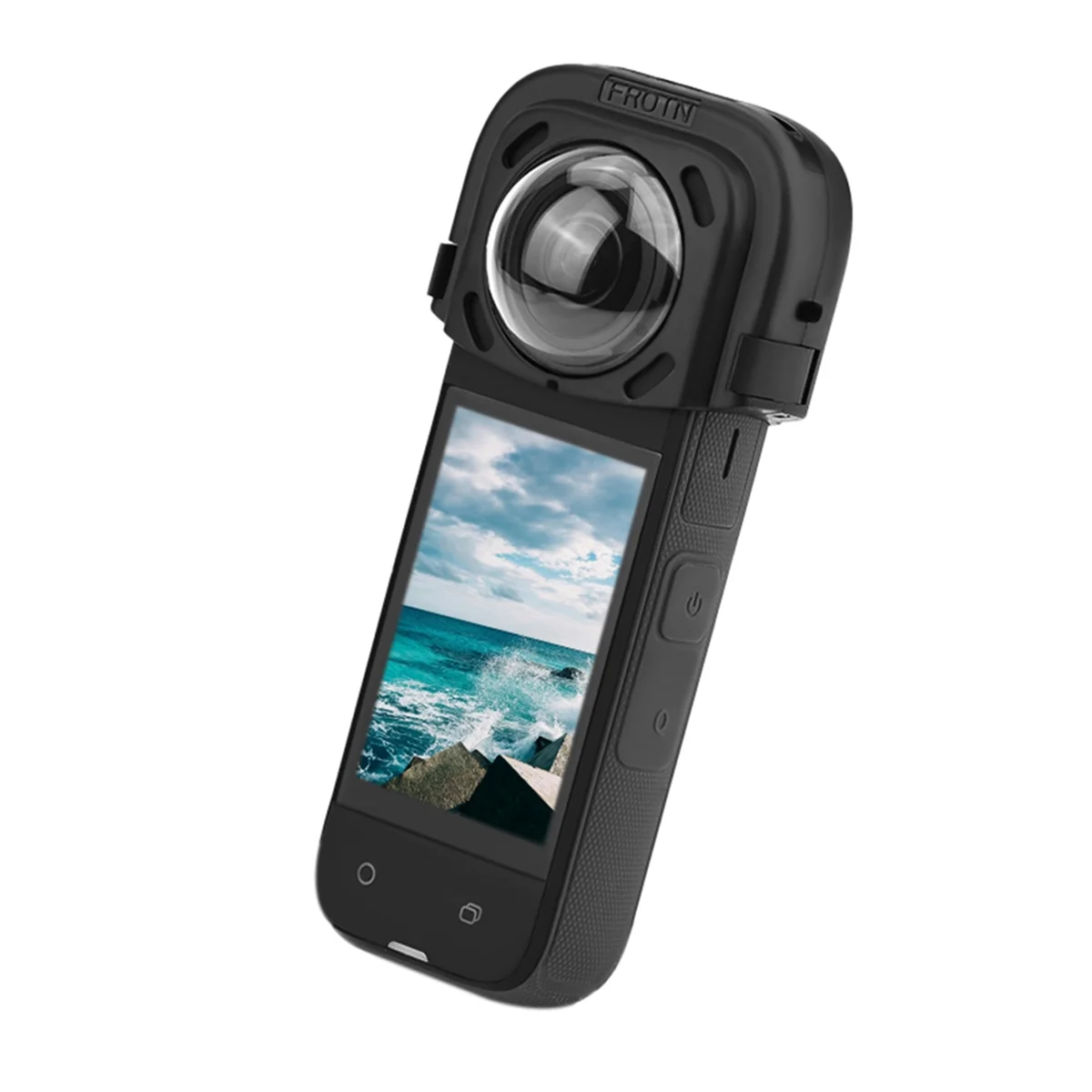 

Компактная защита объектива для Insta360 X4, защитная крышка объектива для камеры Insta360 X4, защитное стекло от царапин