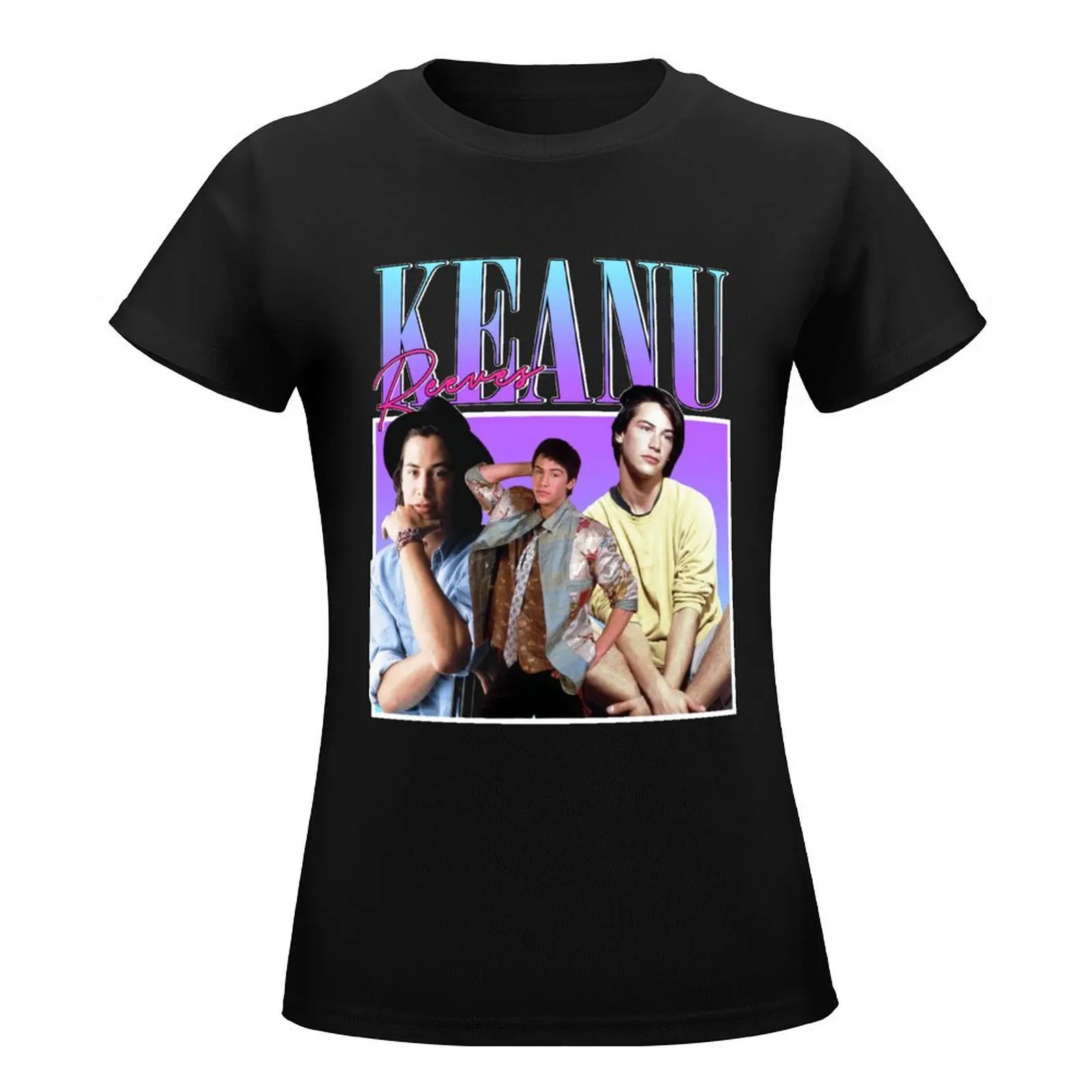 Keanu Reeves 90s Style T-Shirt animal prinfor cute clothes Female clothing western t shirts for Women