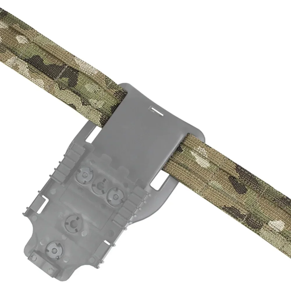 VULPO 1,75 Zoll/4,3 cm Taktischer Gürtel im Ronin-Stil, zweilagiger Molle-Gürtel, Jagd- und Airsoft-Kampfgürtel, Herren-Taillengürtel – Detail 19