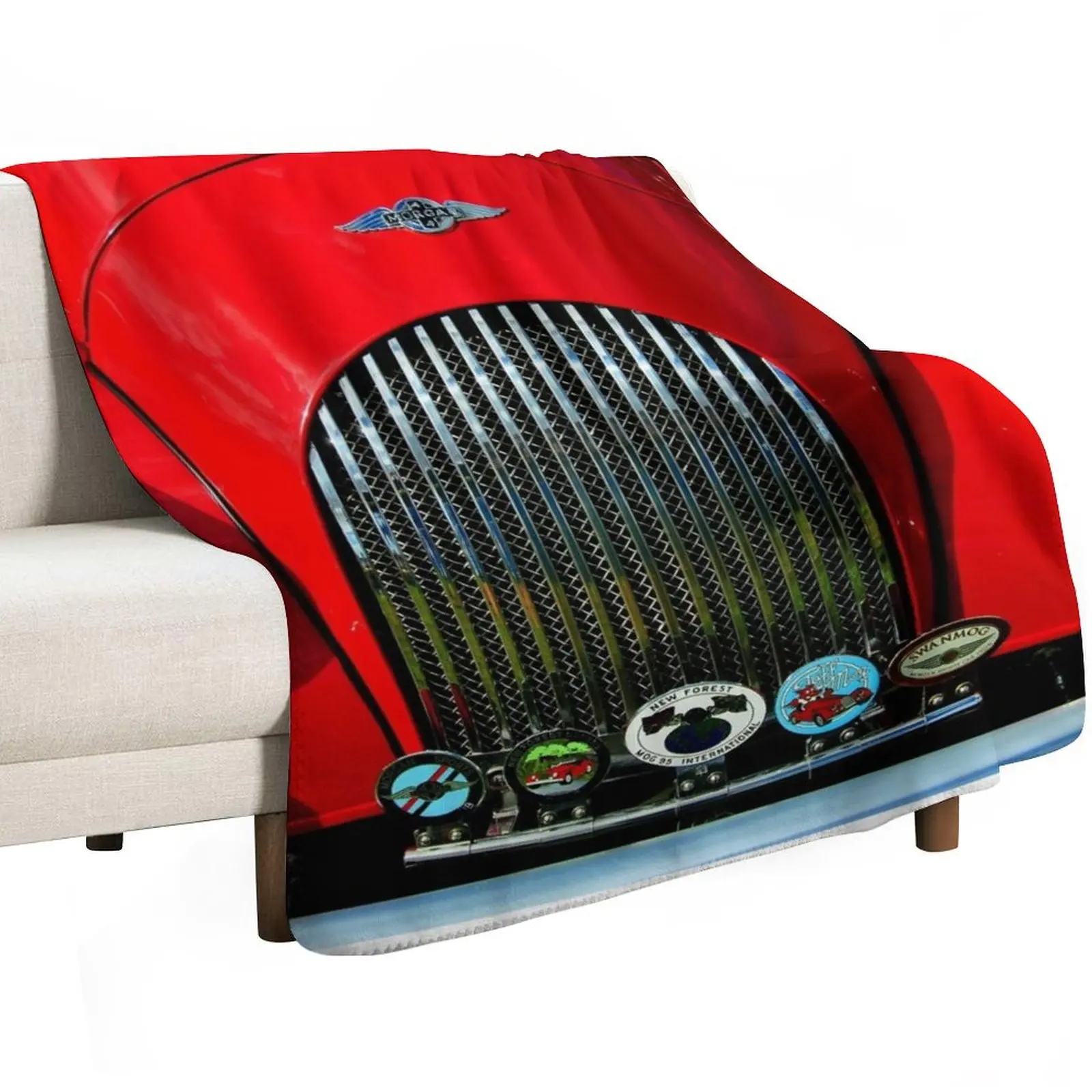 

Morgan Classic Sports Motor Car Throw Blanket manga Luxury Thicken Personalized Gift Blankets