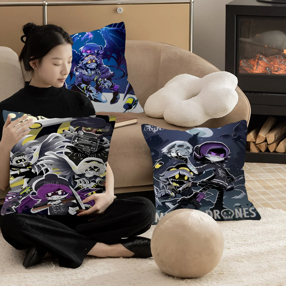 

Anime M-Murder Drones pillow cover sofa cushion cover home room decoration children gift