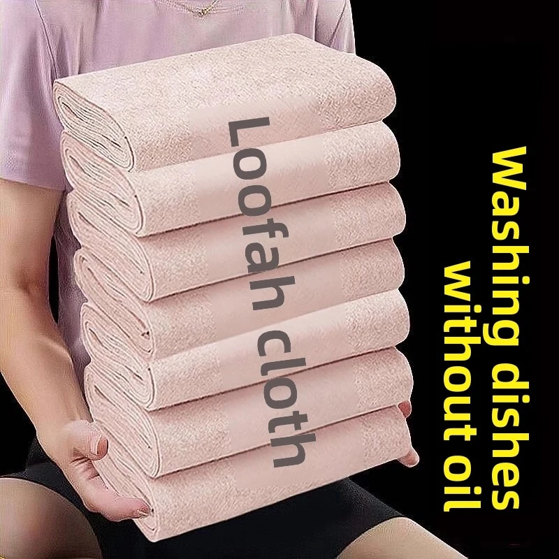 

Натуральная губка-мочалка для мытья посуды, утолщенная, не оставляет ворсинок, супервпитывающая и маслоотталкивающая, традиционное изготовление, для уборки дома и кухни