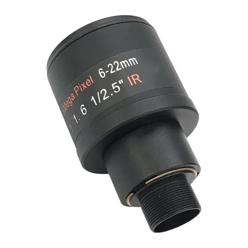 ABGI-HD 5MP 6-22mm Objektiv mit manueller Fokussierung CCTV 1/2.5" Videokamera Action-Kamera Überwachungskamera-Objektiv – Detail 3