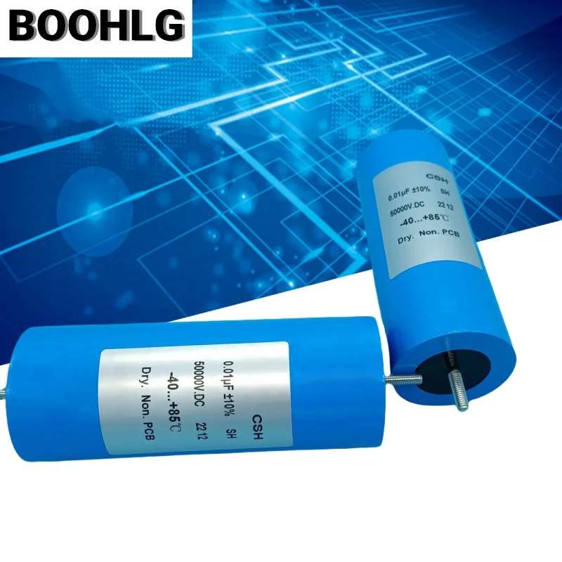 

1PCS high voltage inductive capacitor 50000V 50KV 0.01UF 103 59X150MM