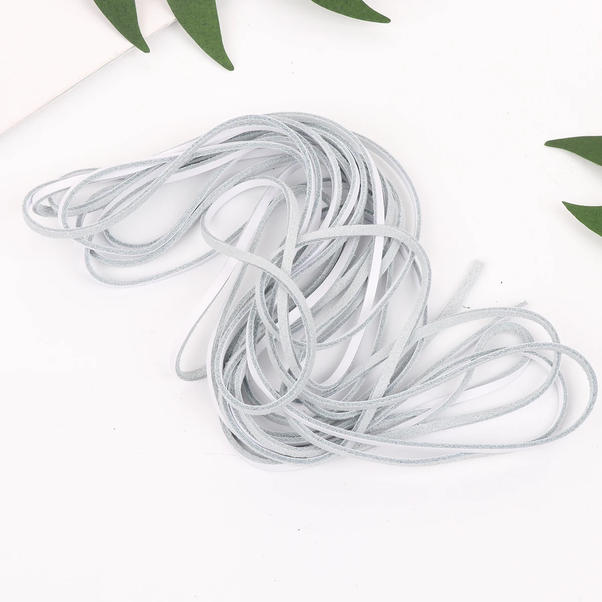 

5 Meters Cowhide Rope DIY Jewelry Cords Making Supplies Head Layer Flat
