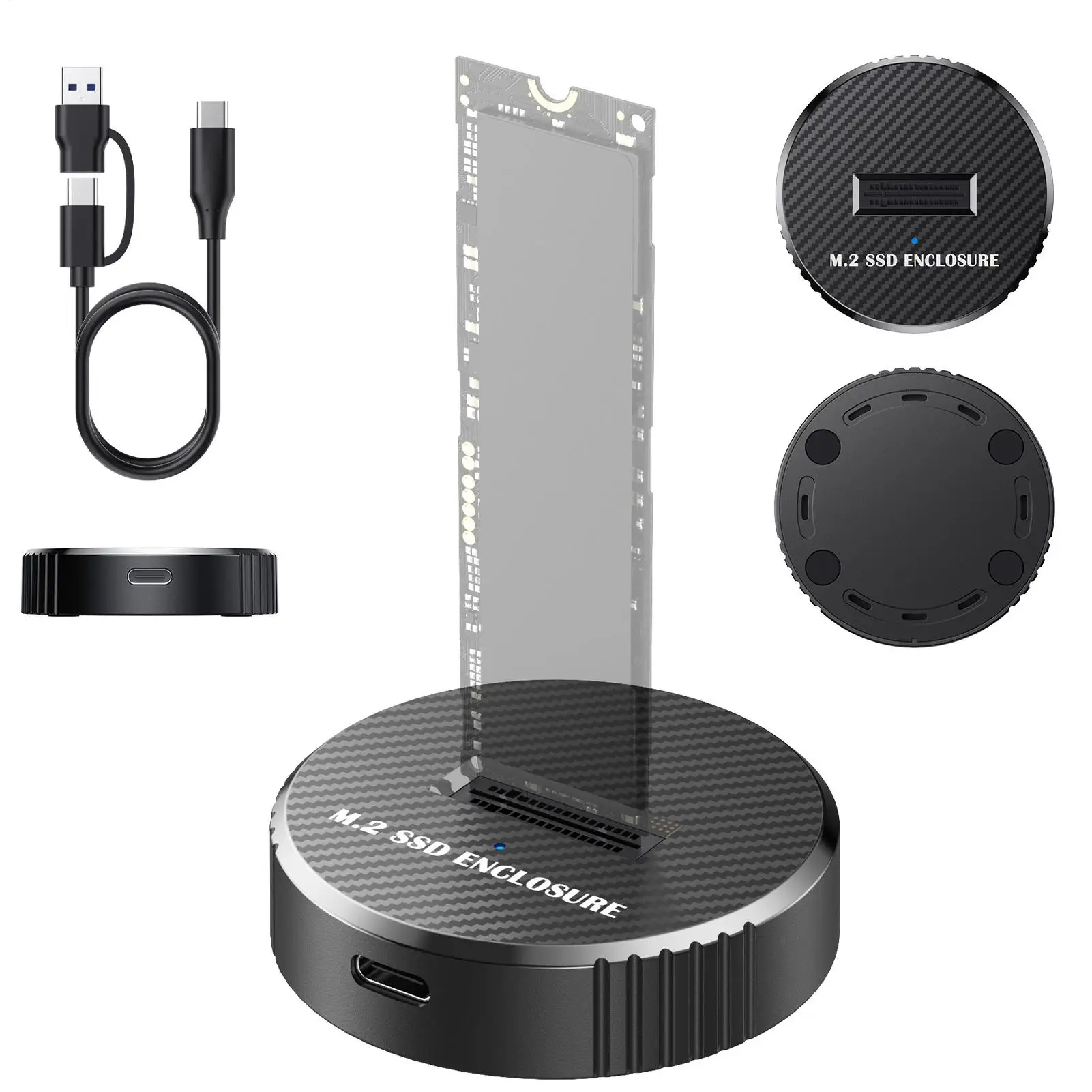 

Корпус для жесткого диска, 10 Гбит/с, Plug and Play, док-станция для жесткого диска, чехол для компьютера, настольного ПК, ноутбука, мобильных устройств