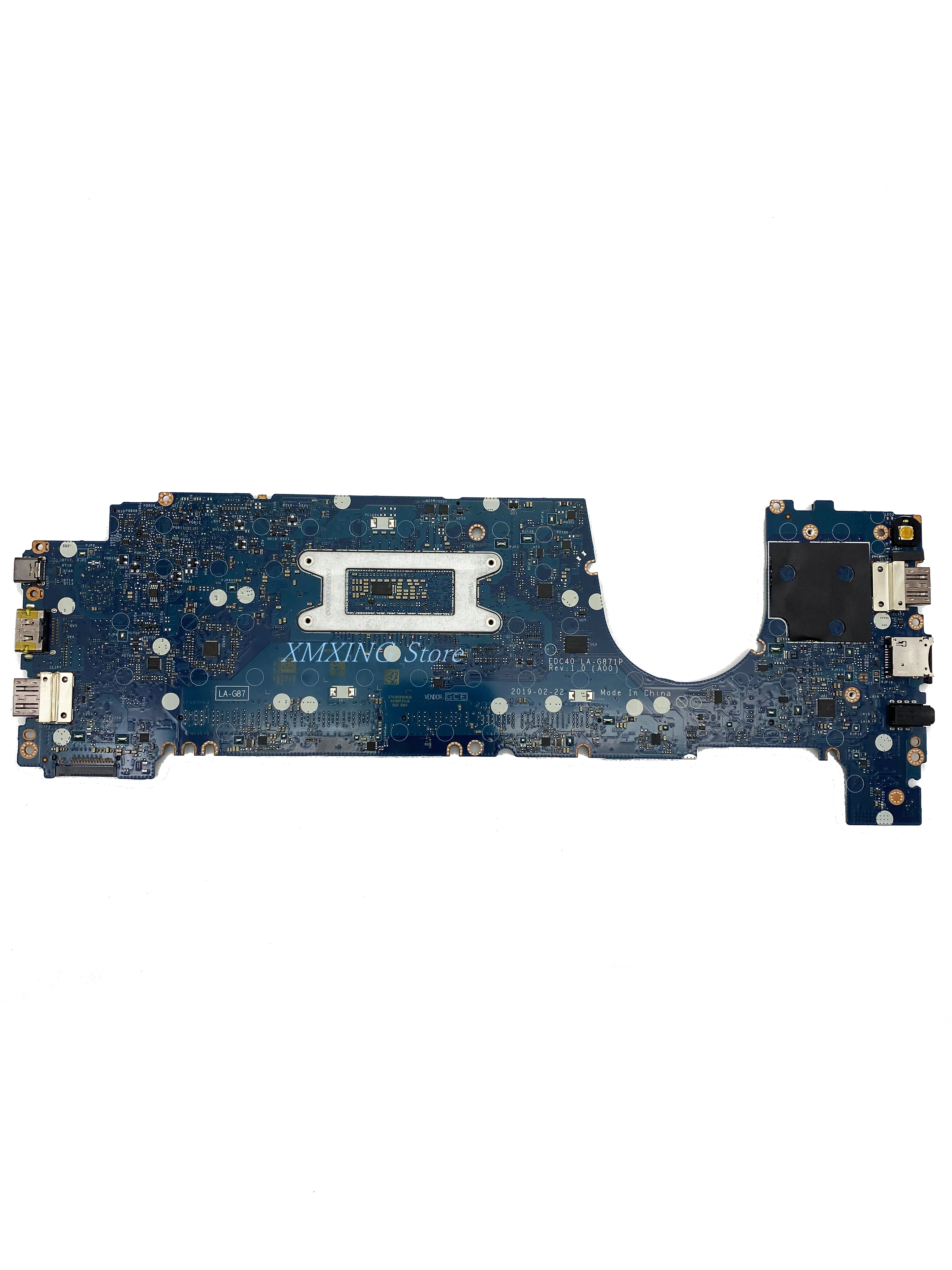 FULCOL For DELL XPS Latitude 7400 Laptop Motherboard CPU I5-8365U LA-G871P CN-0FHPJ8 0FHPJ8 FHPJ8 Tested 100% work