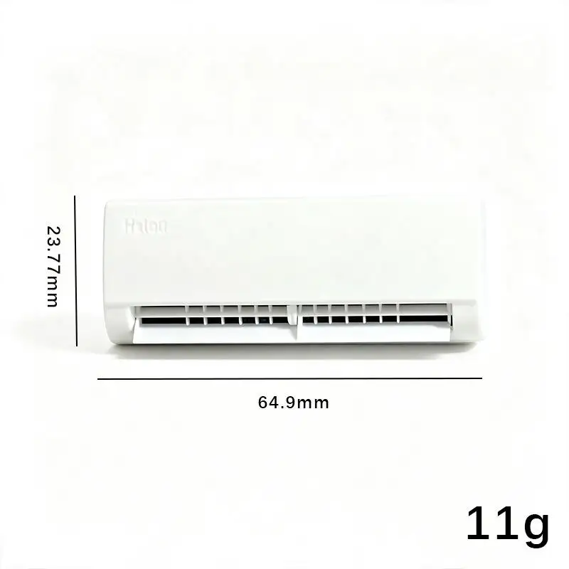 Hot!!! 1:12 Dollhouse Miniature Air Conditioner / Dollhouse Rotating Mini Fan Outdoor Furniture Model Toy Doll House Acc