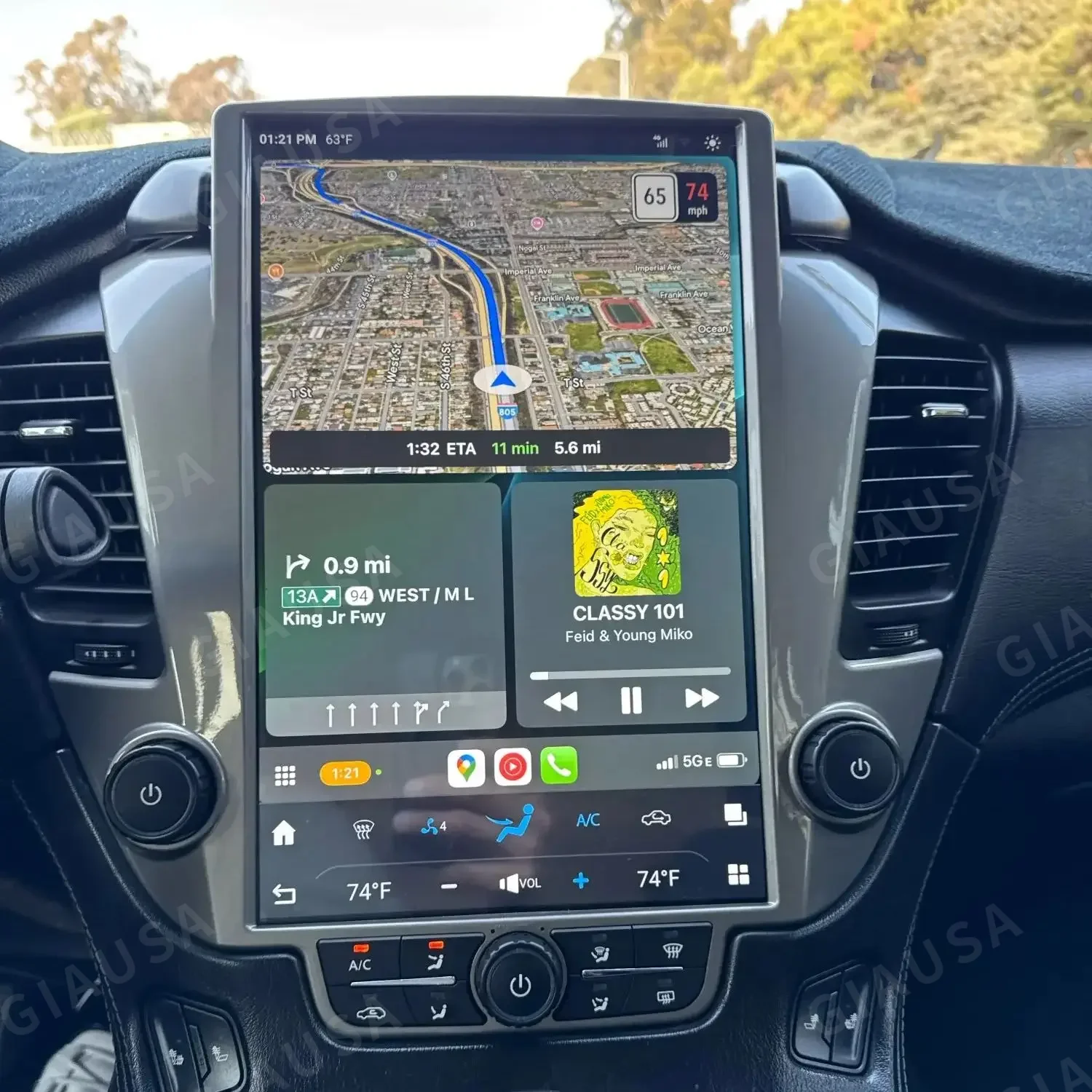 

Android 13 Car Radio GPS For Chevrolet Suburban Tahoe GMC Yukon 2014 -2020 Wireless Carplay GPS Navigation Multimedia Player