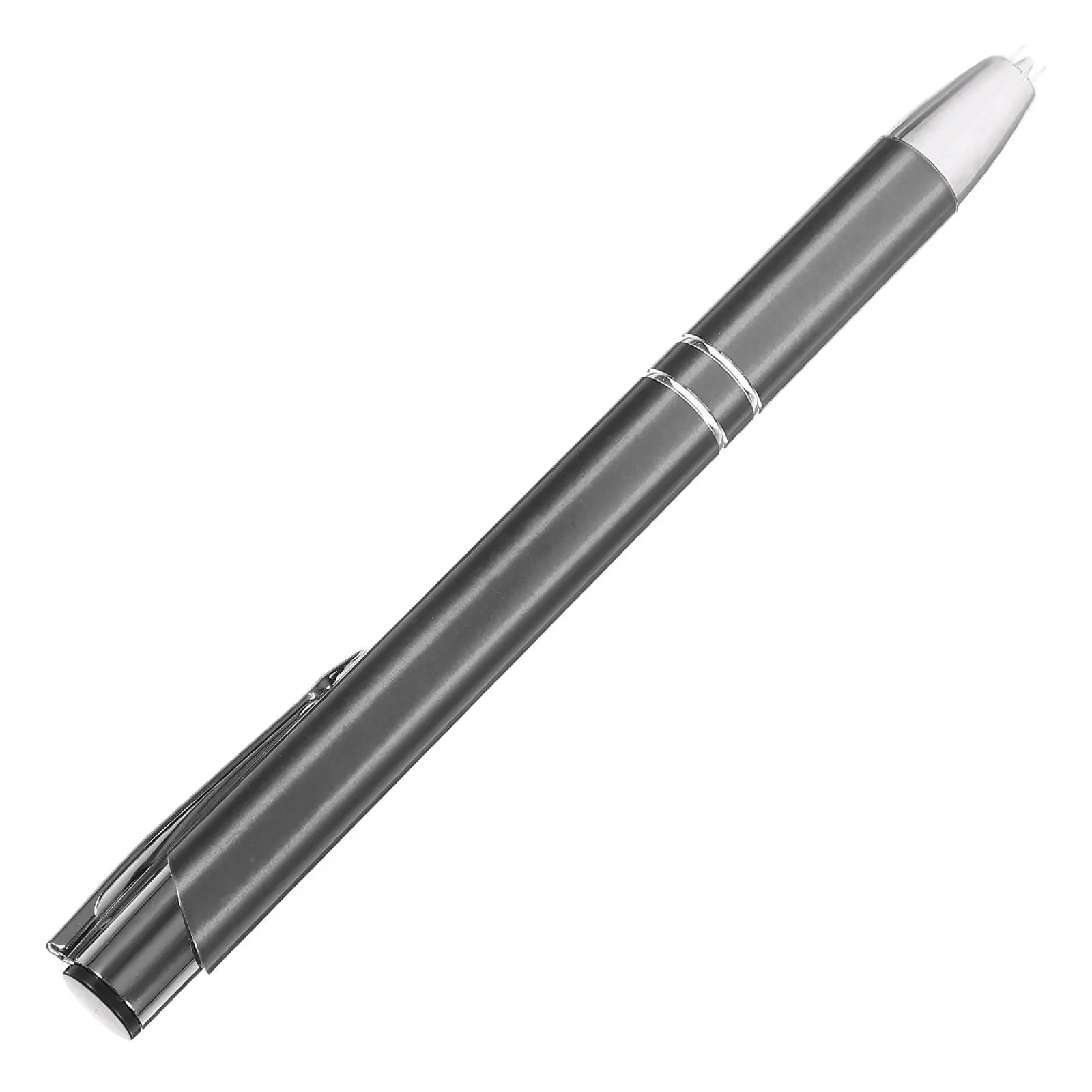LED Light Ballpoint Pen Office Stationery Gift Metal Pens for Use Press Handheld