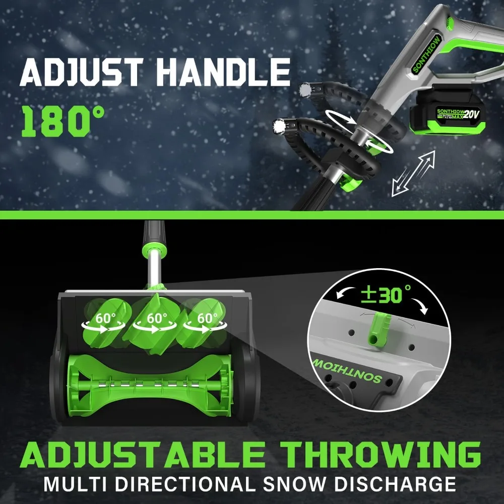 40V Cordless Snow Shovel, 13.5