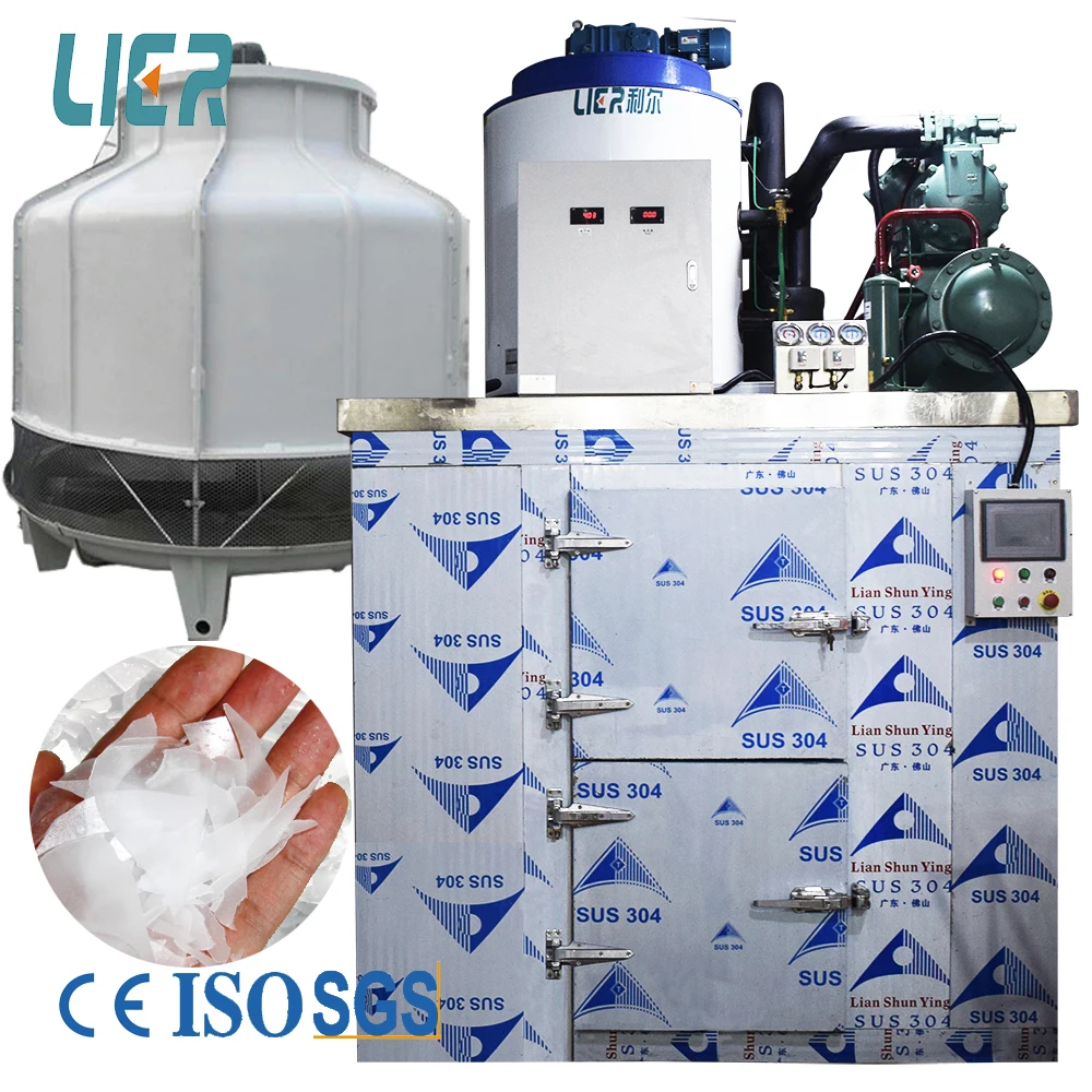 

Промышленная машина для производства чешуйчатого льда 1, 2, 3, 5, 8, 10, 15, 20, 30, 40, 50 тонн, прямые поставки с завода