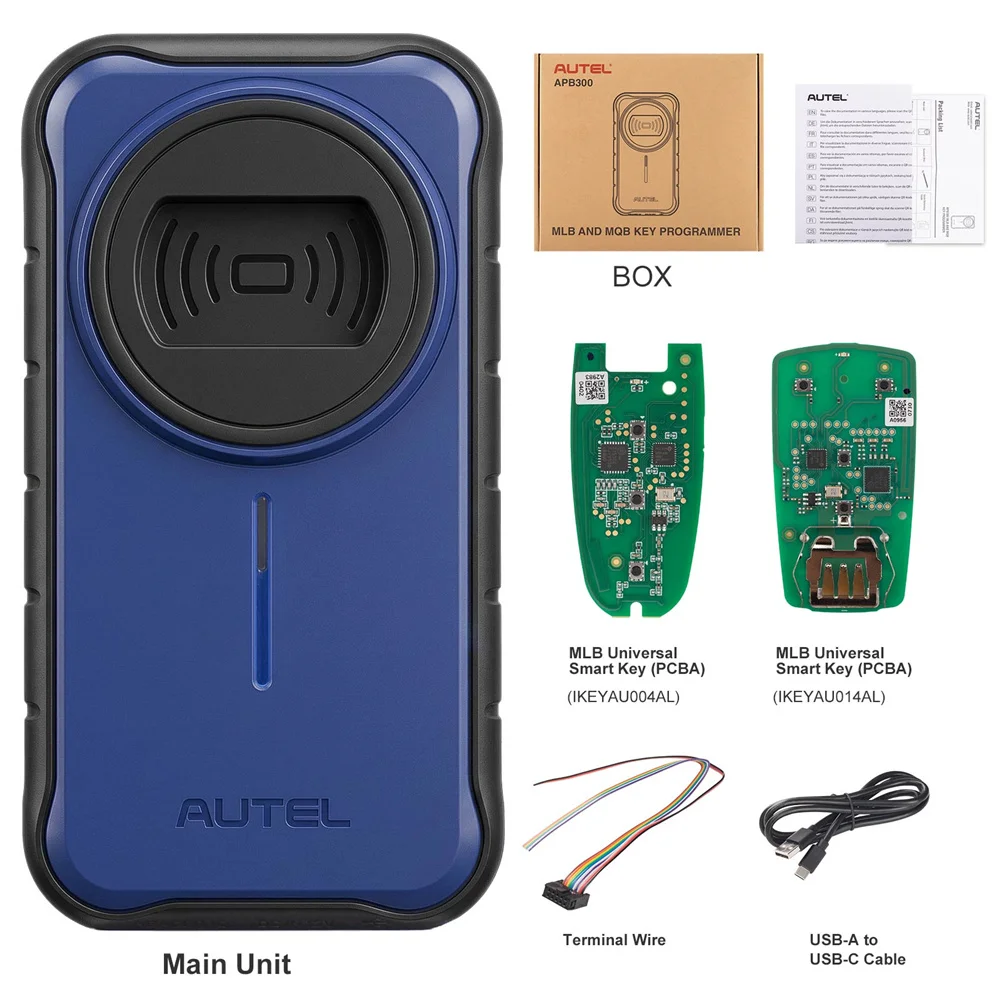 AUTEL MAXIIM APB300 Key Programmer For Volkswagen Group MLB & MQB Vehicles With 2PCS Key Boards