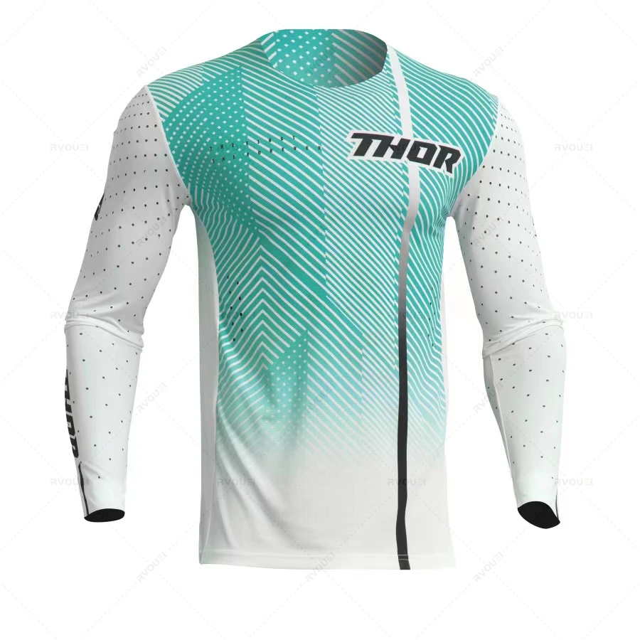 Bicycle Motocross Shirt MTB Downhill Jersey Enduro Cycling Mountain DH Maillot Ciclismo Hombre Motorcycle Moto TOX Quad Motos