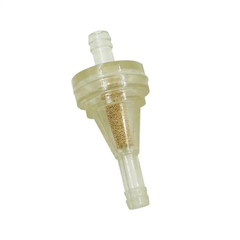 Universal 1/4 Inch Sintered Bronze Filter Element Fuel Filters for Motorcycle, 6mm Small Engine Inline Carb Filter