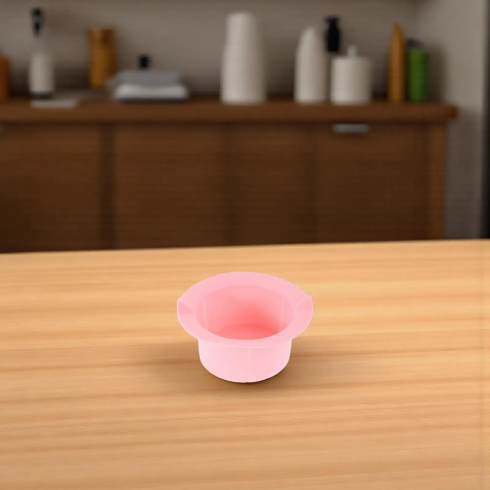 Silicone Wax Melting Bowl Non-Stick Heat-Resistant Pot Reusable Wax Bean Warmer Pink for Professional Salon Home Use view 6