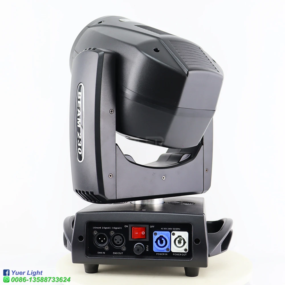 Imagem -05 - Equipamento de Iluminação de Palco Profissional Luzes de Cabeça em Movimento Sharpy Spotlight Beam Osram 7r Lens Dmx dj Strobe Effects Projector