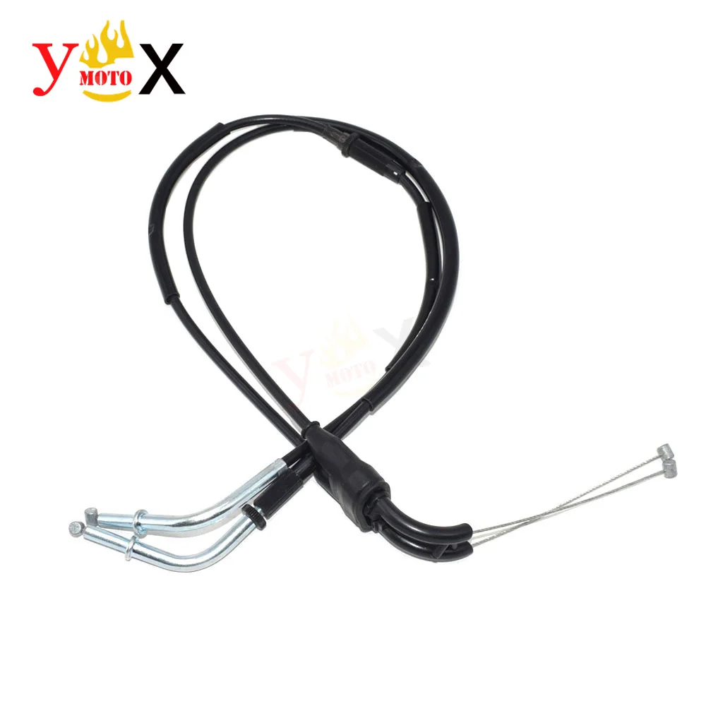 ZX10R 04-05 Motorcycle Accelerator Push/Pull Throttle Cable Wire Lines For Kawasaki ZX-10R 2004-2005