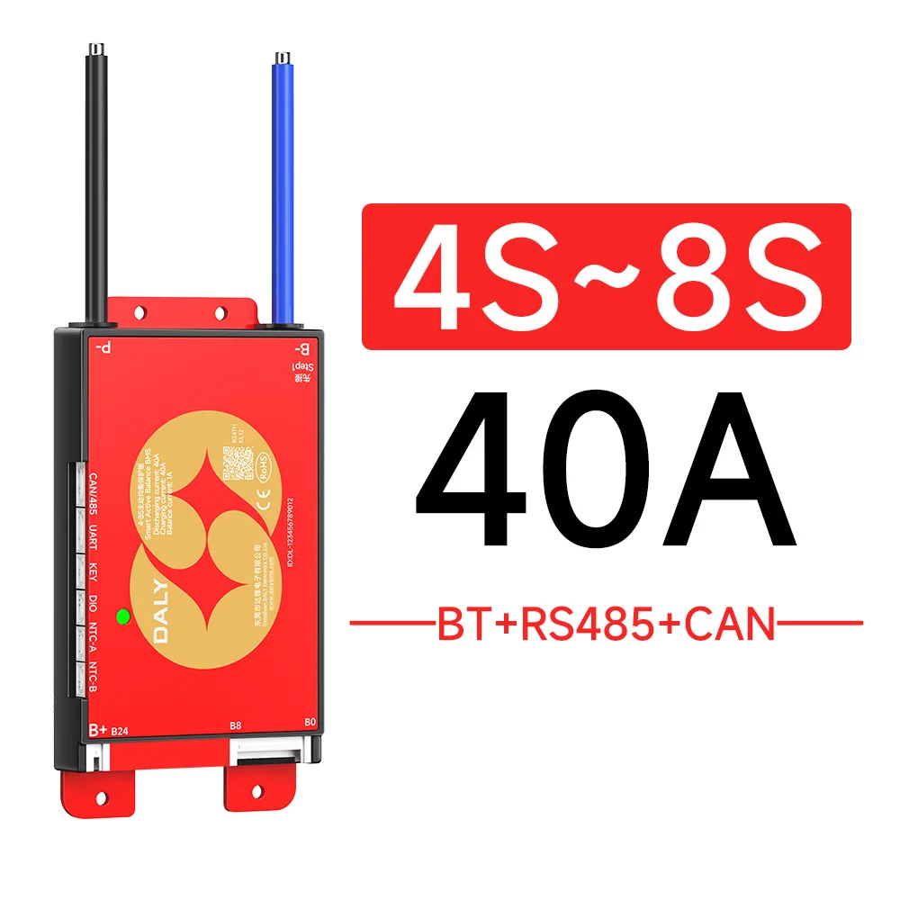 Variant: 4-8S 40A BT BMS