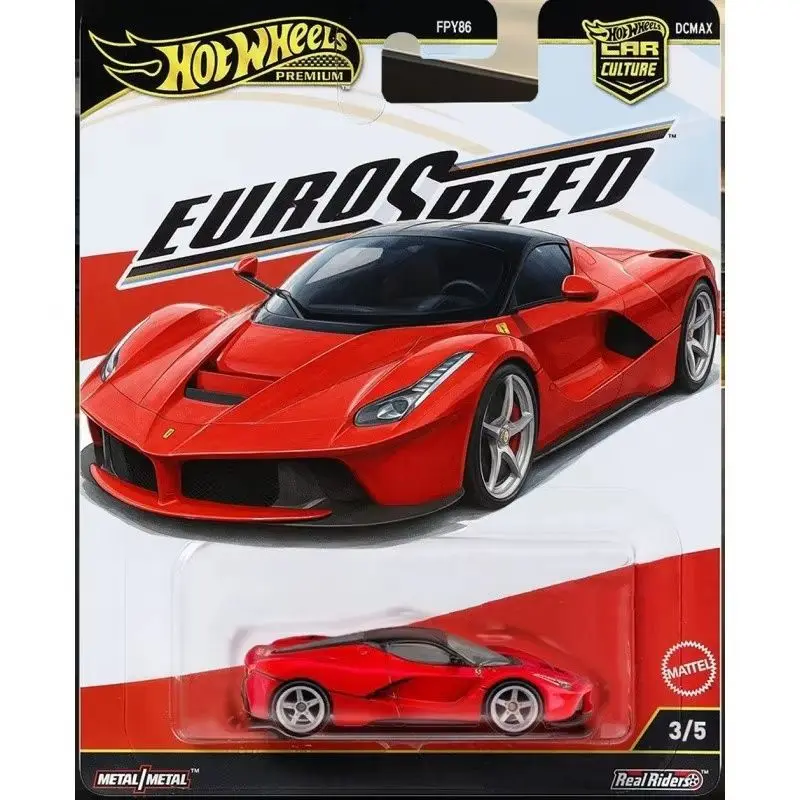 

Модель автомобиля Mattel Hot Wheels 1/64 Car Culture L Case (Mix 6) Eurospeed Set, литая под давлением модель, коллекция легковых автомобилей, модель игрушки в подарок