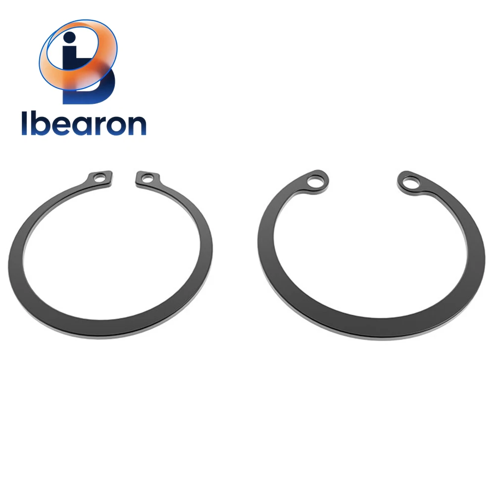 C-Type Internal Circlips for Hole | Fit 18~150mm Hole | Qty 1-100PCS Optional | 65Mn Spring Stee Durable For Machinery/Repair