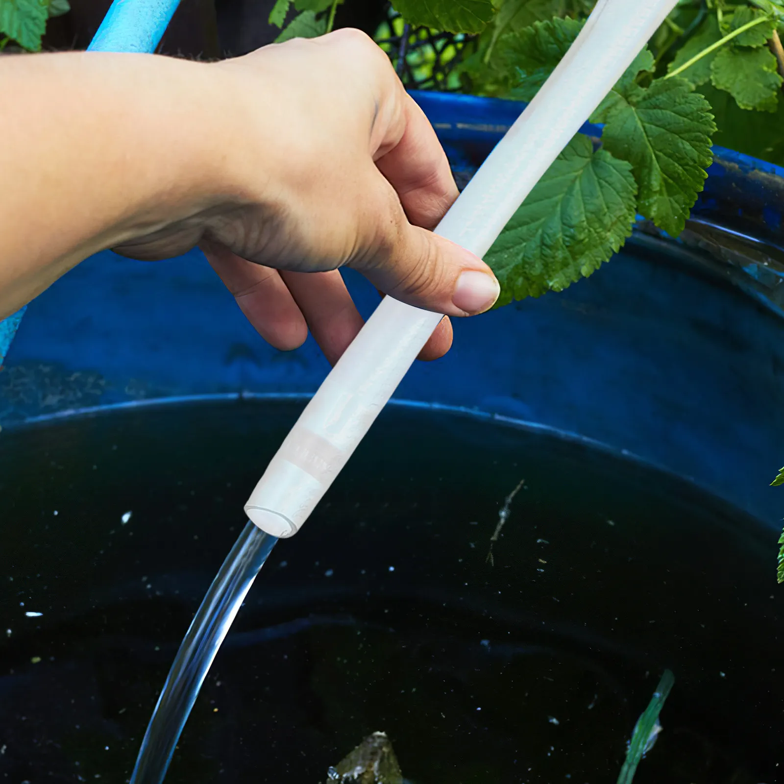 Water Hose Garden Extension Clear Pvc Tube Extender Flexible High Pressure Tubing